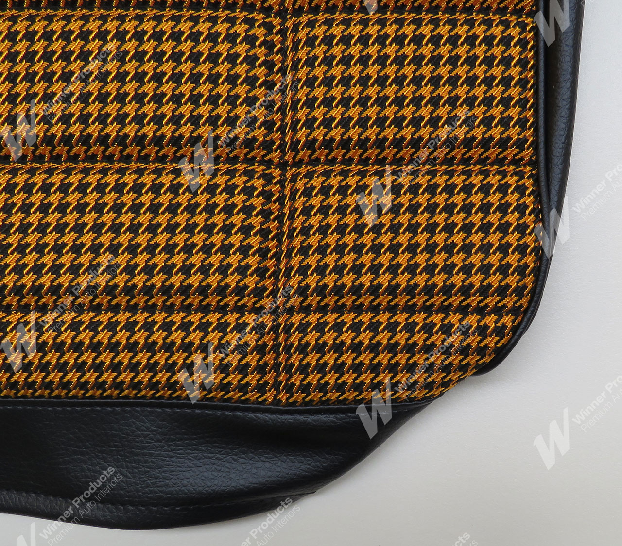 Holden Monaro HG Monaro GTS Coupe 10Z Black & Houndstooth Seat Covers (Image 4 of 4)