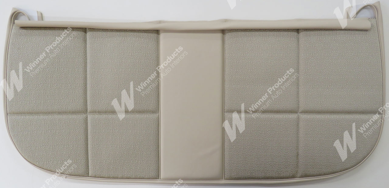 Holden Brougham HK Brougham Sedan 18M Blonde Ivory & Brocade Seat Covers (Image 3 of 4)