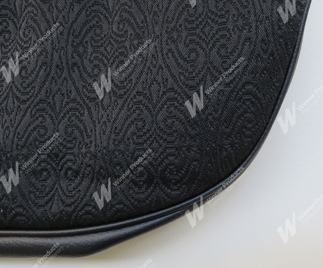 Holden Brougham HT Brougham Sedan 10M Black & Brocade Seat Covers (Image 4 of 4)