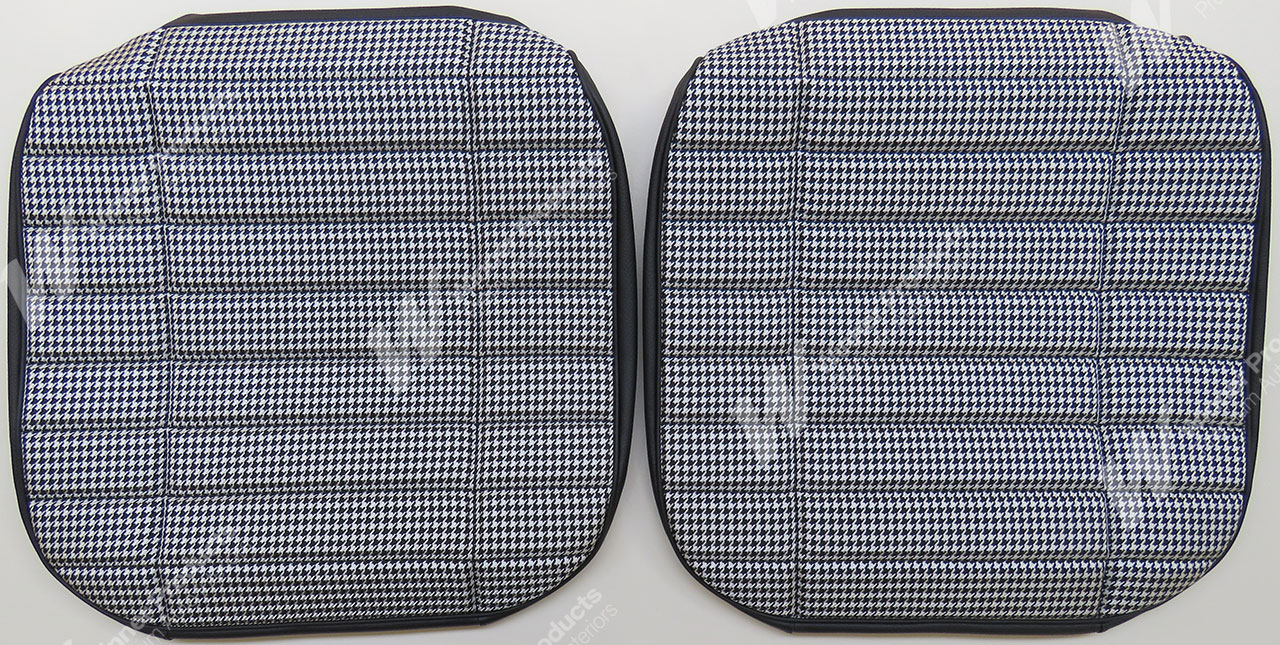 Holden Torana LC Torana GTR Coupe 40Y Black & Houndstooth Seat Covers (Image 3 of 4)