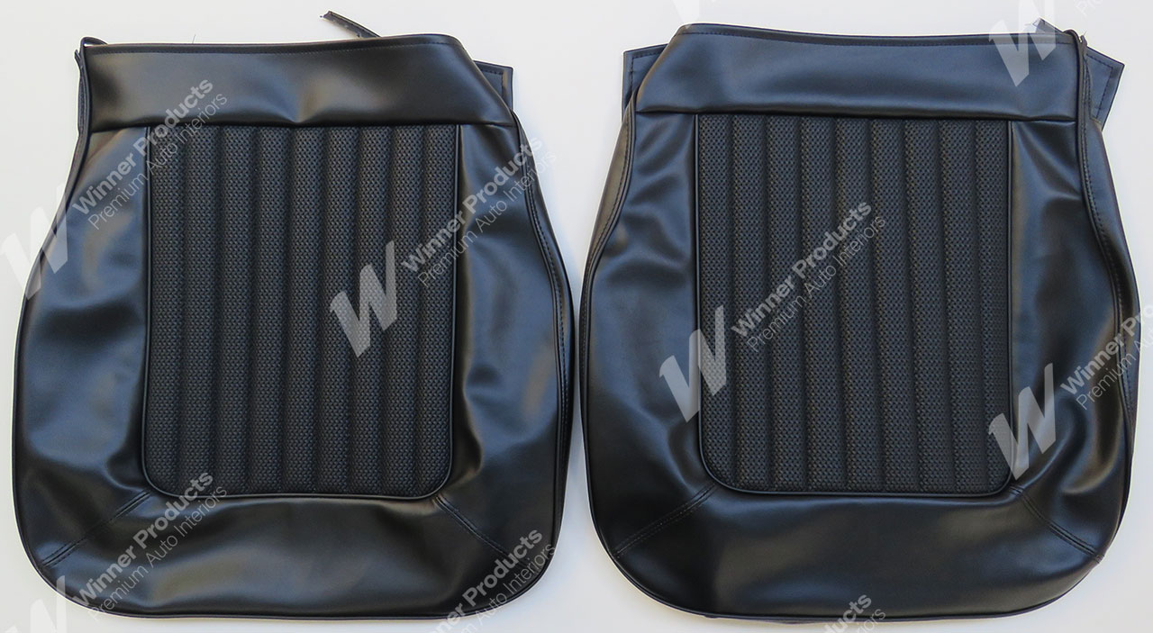 Ford Fairmont XW Fairmont Sedan B Black Seat Covers (Image 2 of 3)