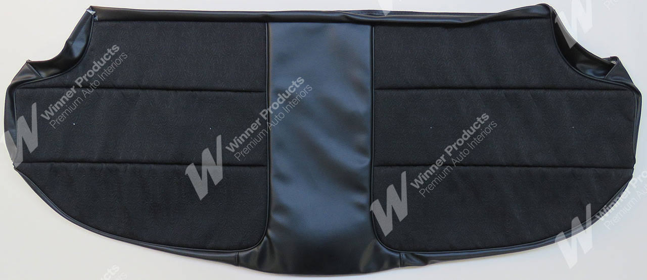 Holden Brougham HT Brougham Sedan 10M Black & Brocade Seat Covers (Image 5 of 7)