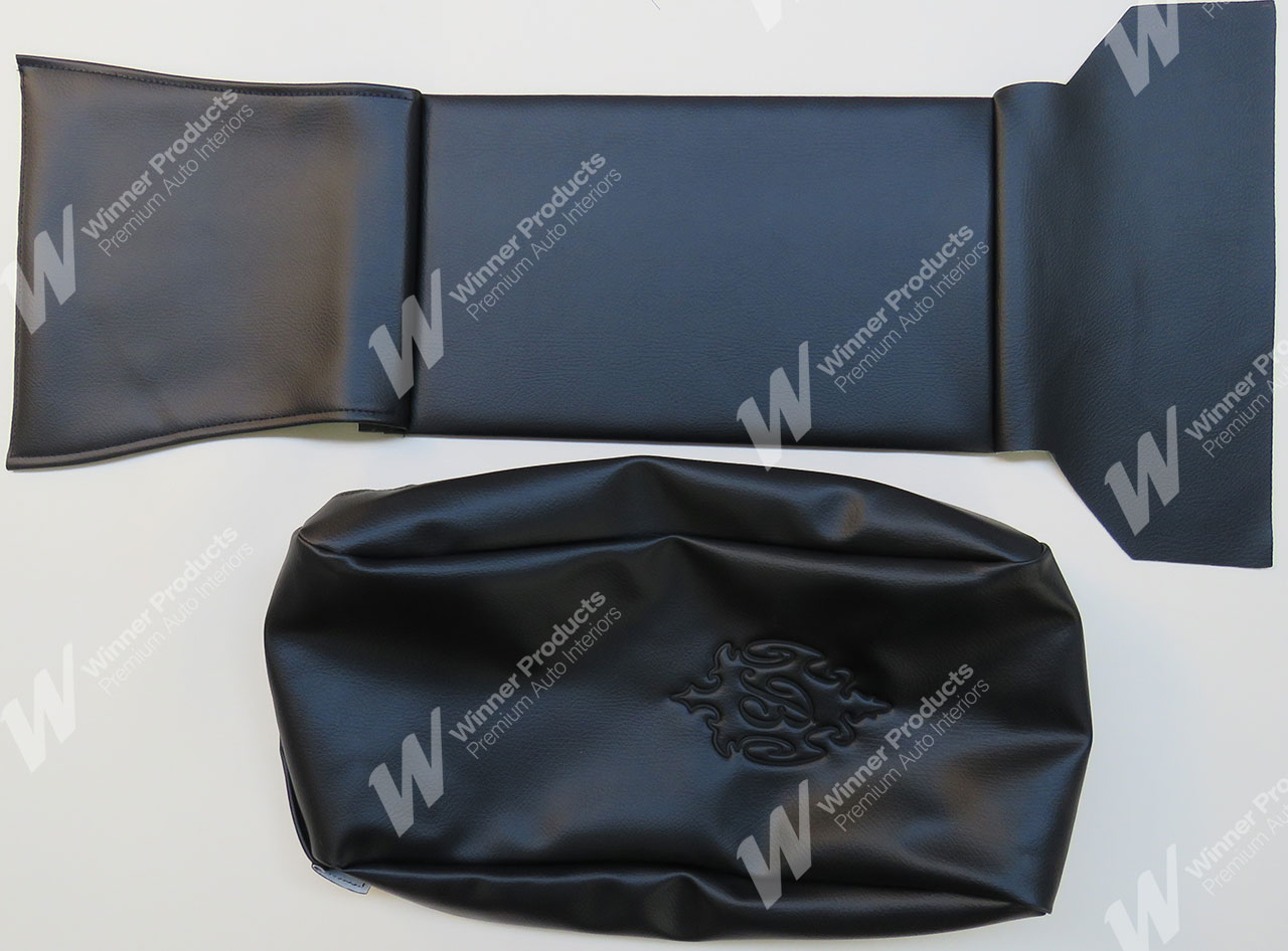 Holden Brougham HT Brougham Sedan 10M Black & Brocade Seat Covers (Image 6 of 7)