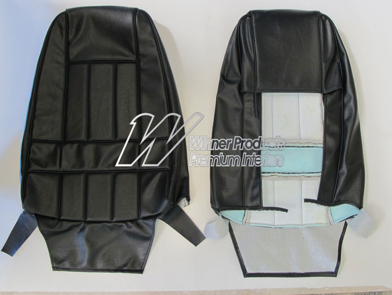 Ford Fairmont XA Fairmont Coupe B Black Seat Covers (Image 2 of 8)